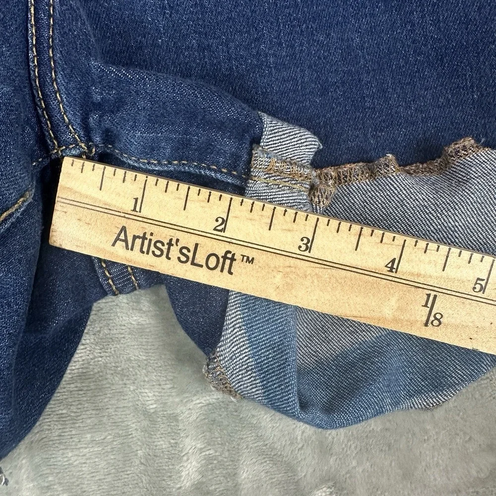 Old Navy Jean Shorts Women's 6 Denim Blue Rolled Cuff